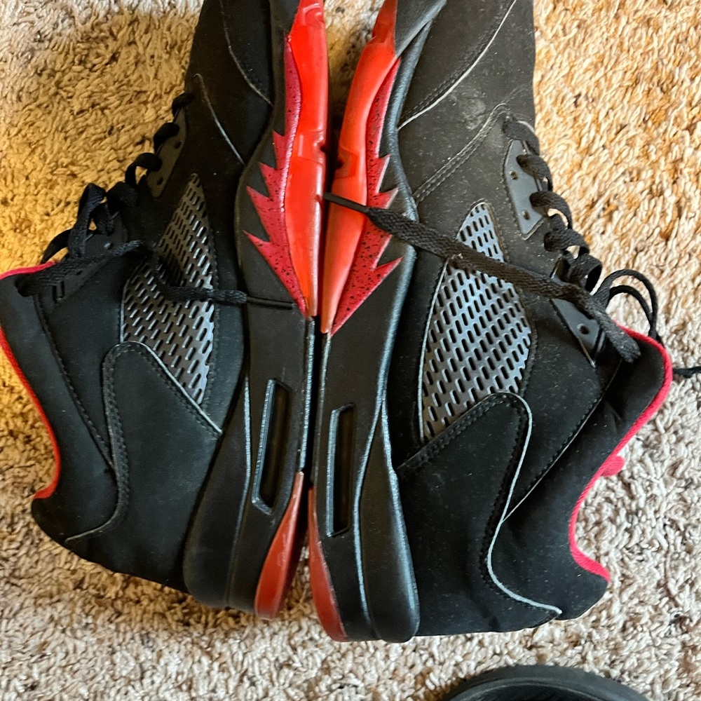 Jordan 5 low black fire OG size 15